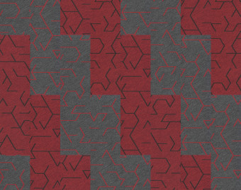 [1001111142_6] Flotex Planks Triad - 131001 red